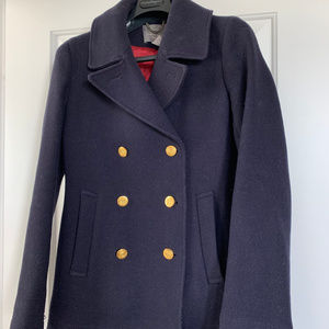 Peacoat - J. Crew size 6
